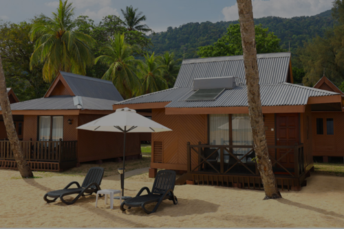Beachfront Chalet